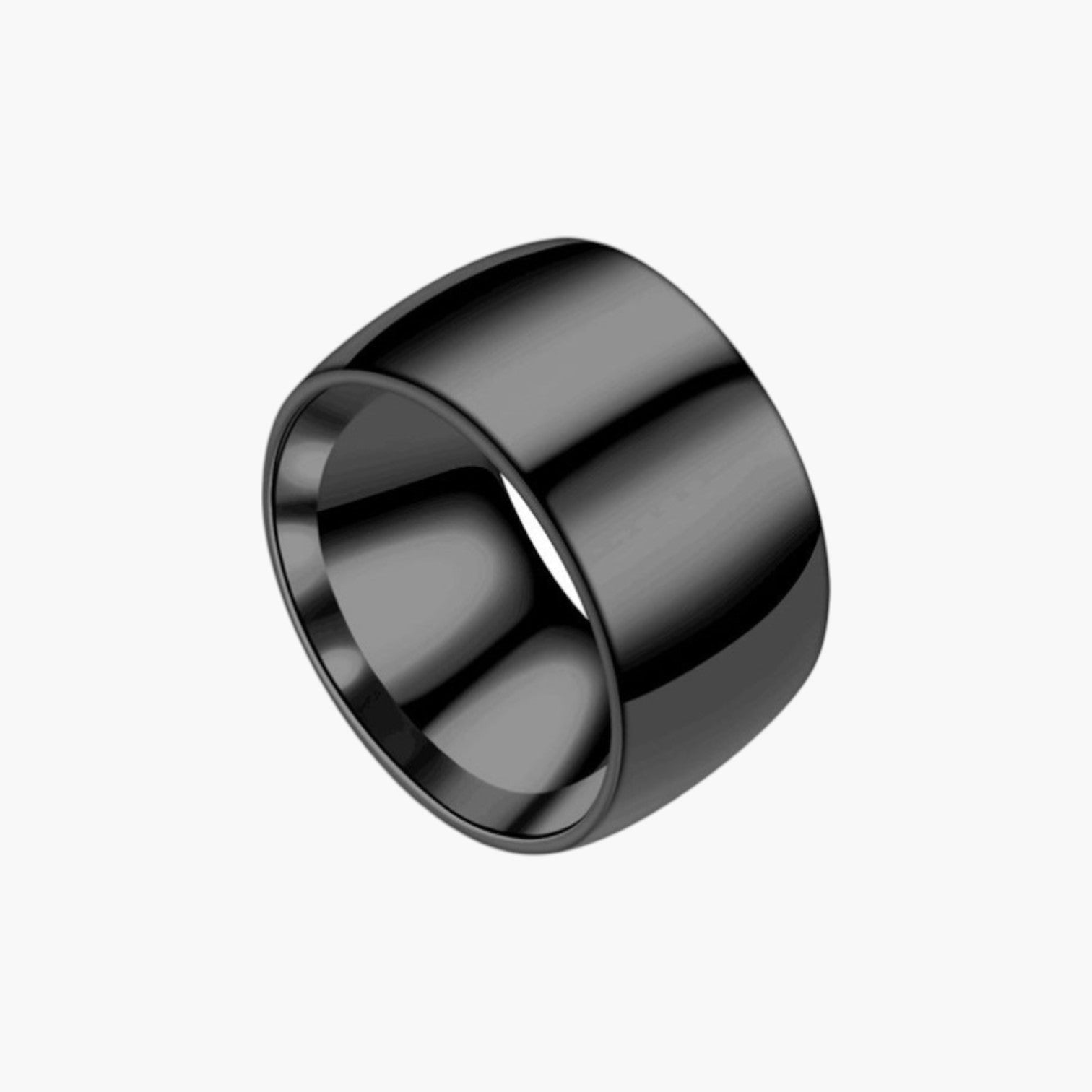 Glatter Ring aus Edelstahl 316L