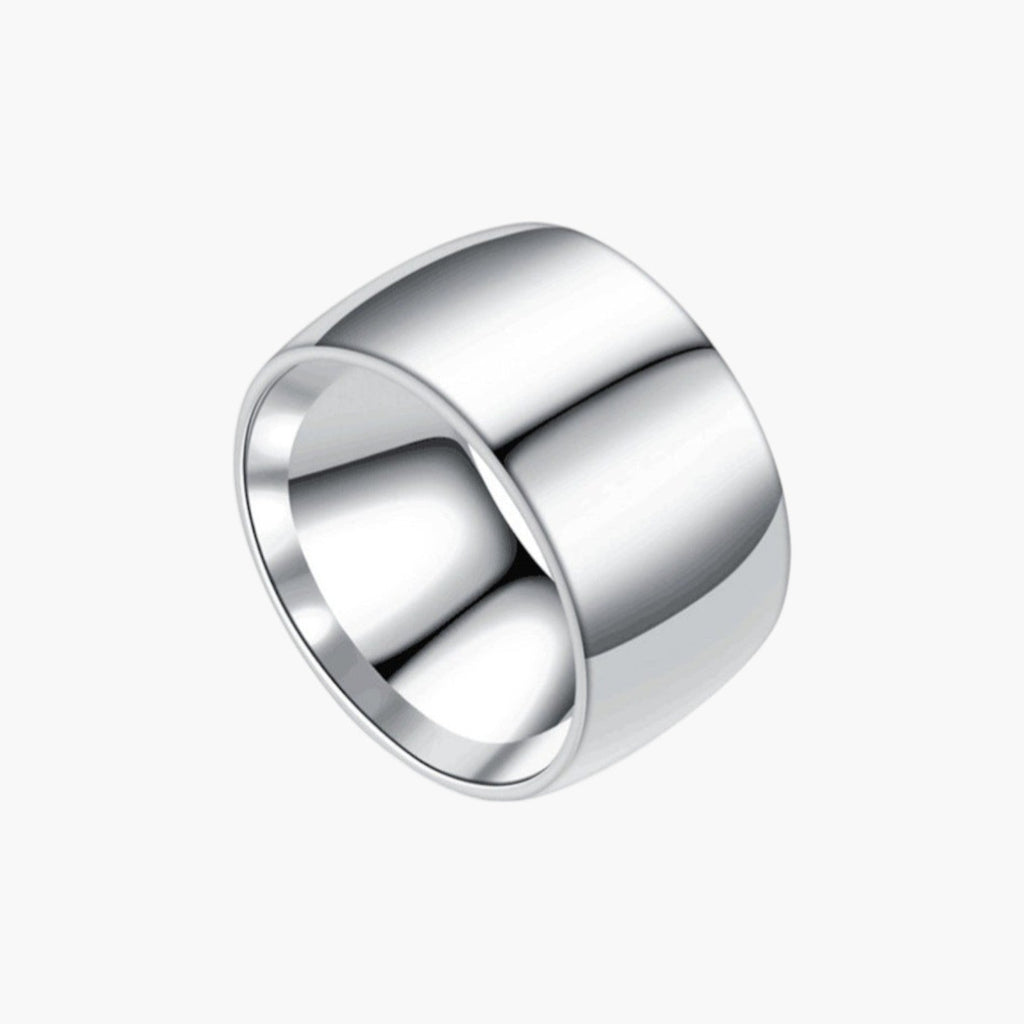 Glatter Ring aus Edelstahl 316L