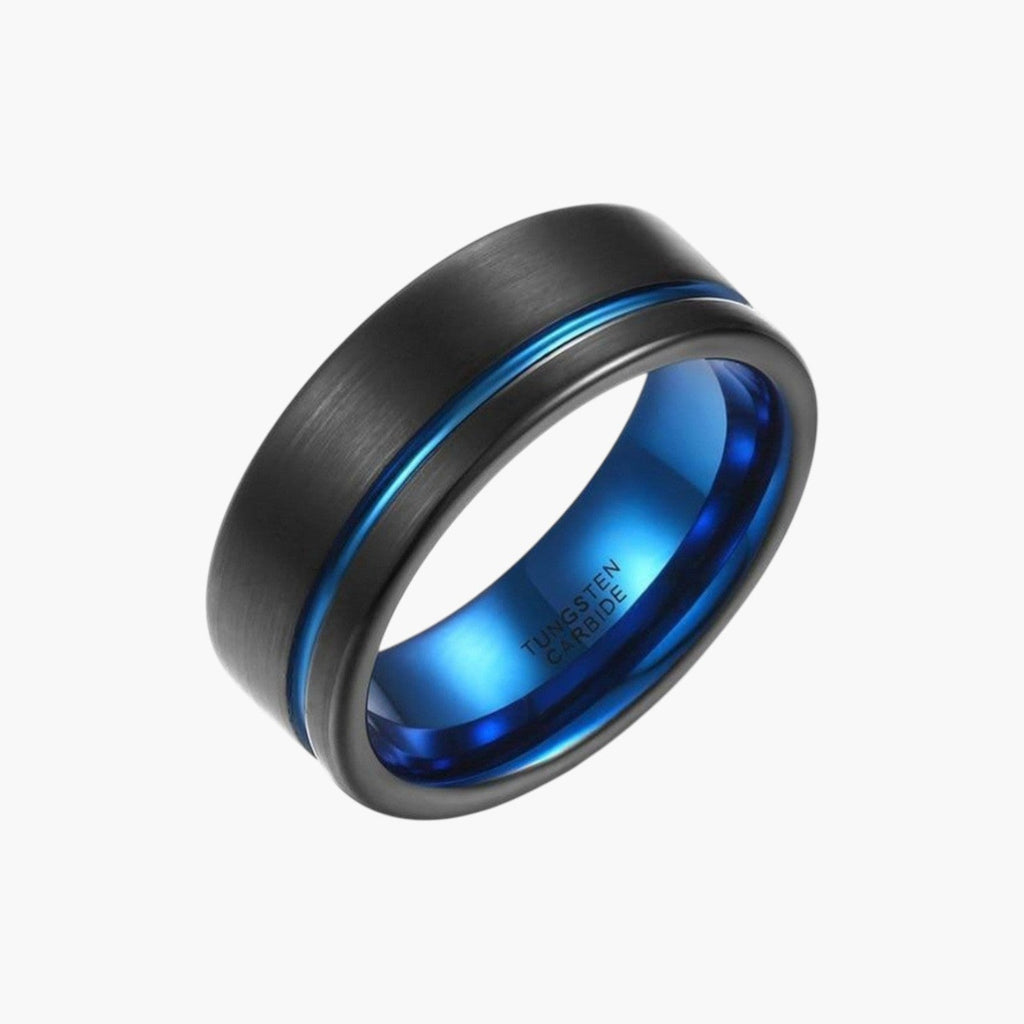 Klassischer Ring aus Wolframstahl