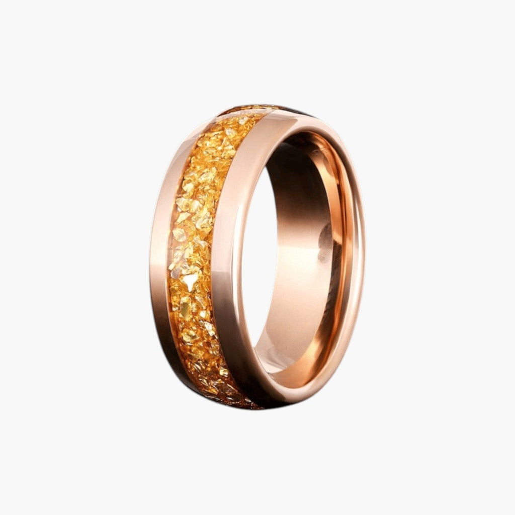 Ring "Axis" aus Edelstahl