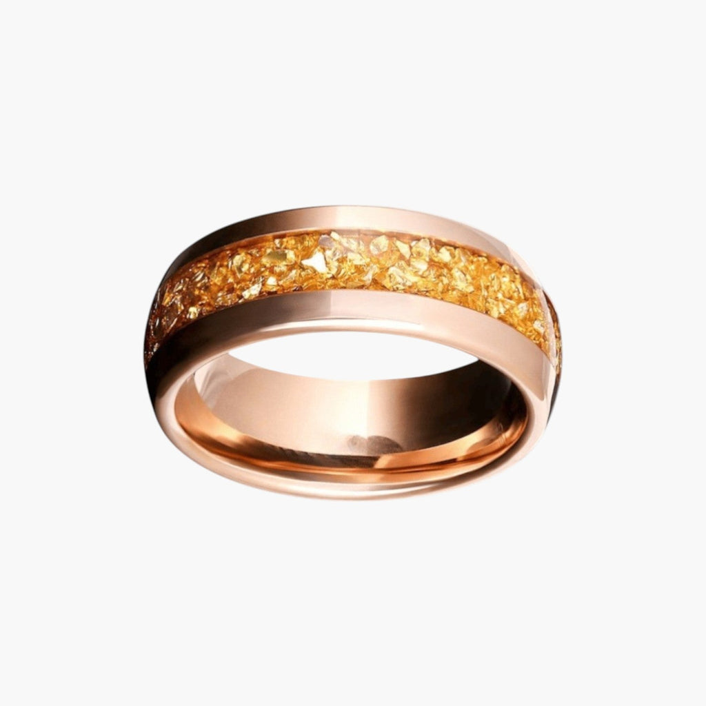 Ring "Axis" aus Edelstahl