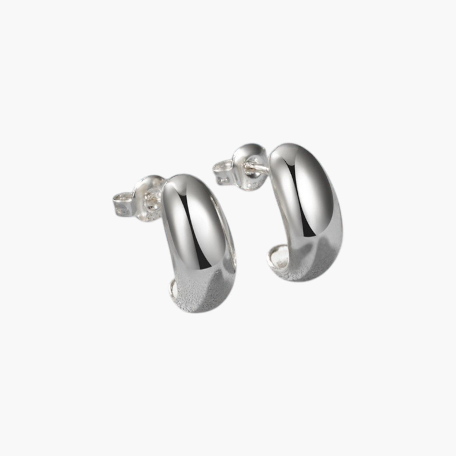 Pendientes minimalistas de Plata 925