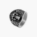 Anillo Calavera en Acero Inoxidable 316L