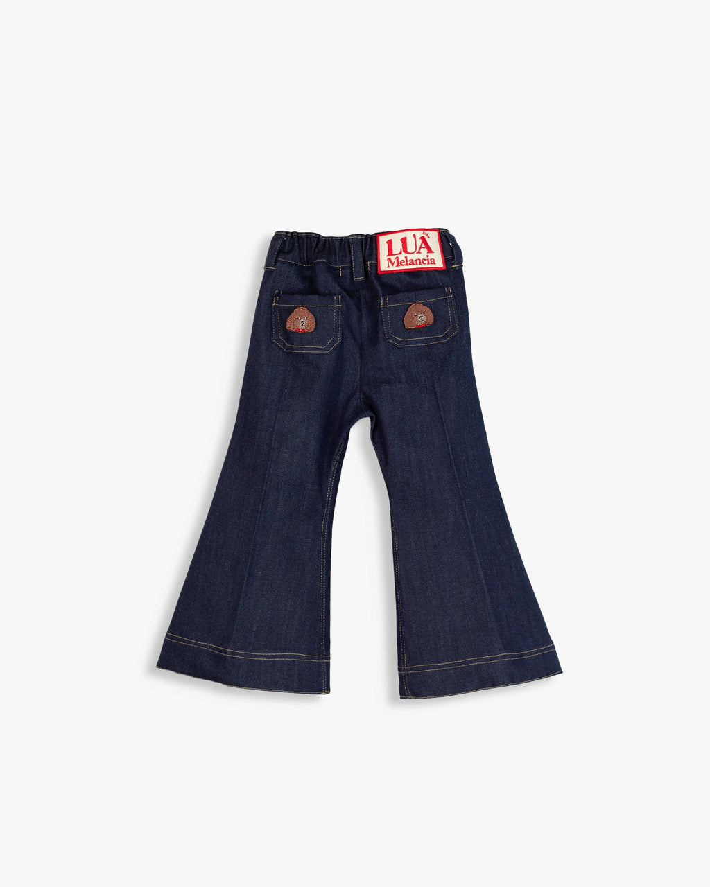 Jeans Flare | Heidelbeere