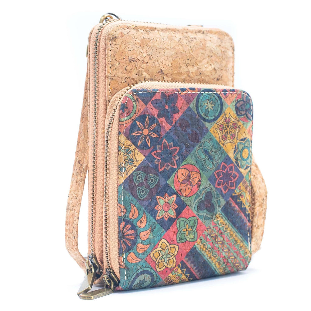 Handytasche aus Naturkork für Damen, Umhängetasche BAGD-2240