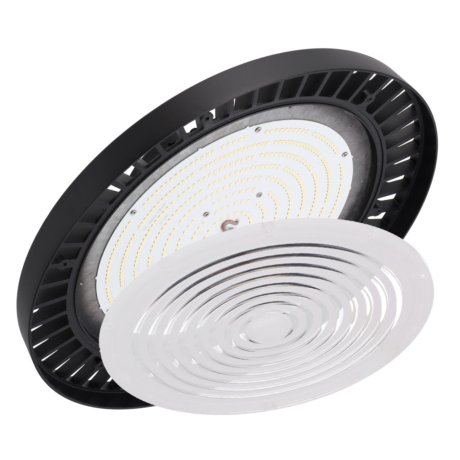 Campana LED 200W 34000Lm 5000ºK Intensidad/Ángulo de Apertura Ajustable IP65 50000H [1177-HB-JL16AL-200W-CW]