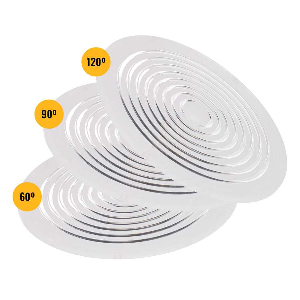 Campana LED 200W 34000Lm 5000ºK Intensidad/Ángulo de Apertura Ajustable IP65 50000H [1177-HB-JL16AL-200W-CW]