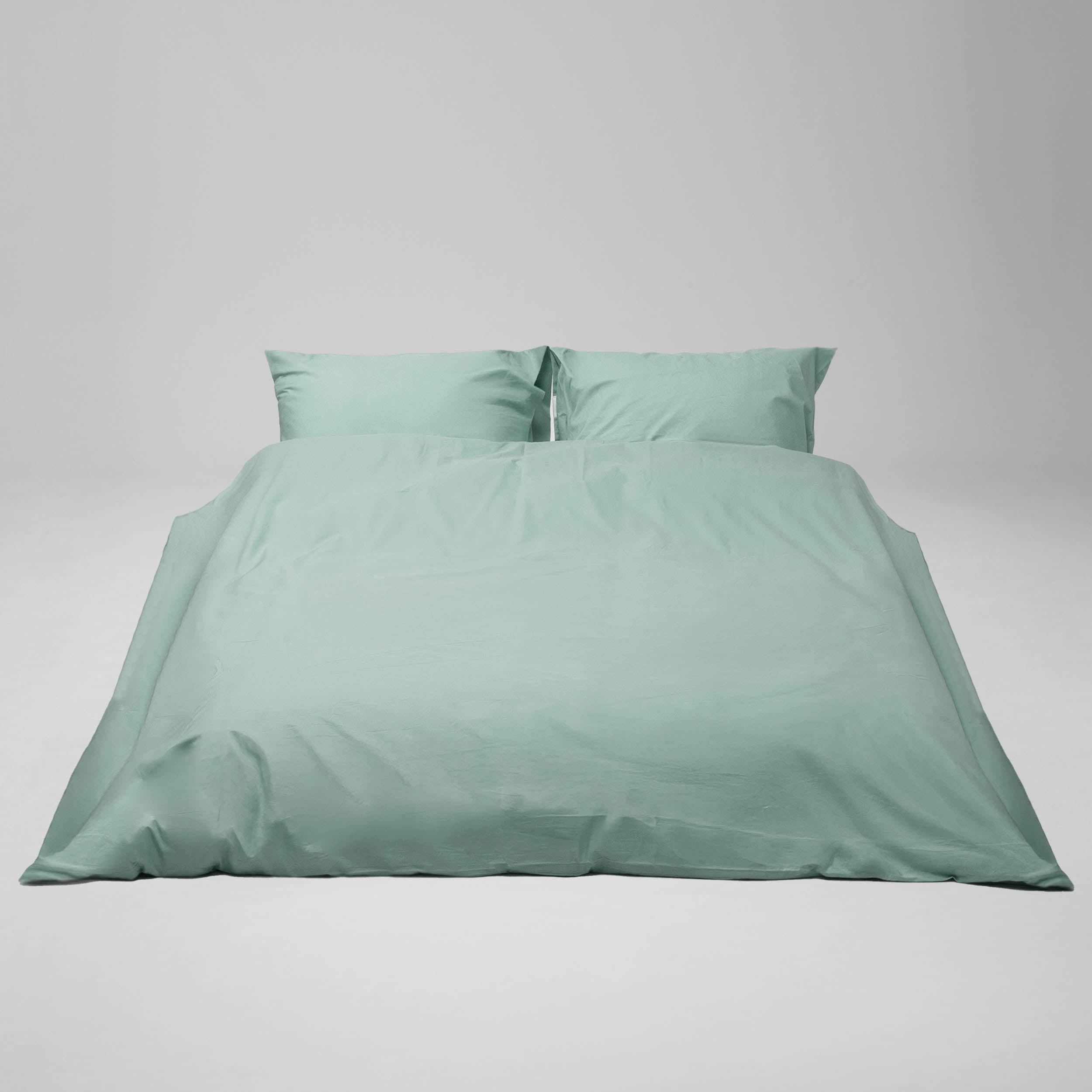 Bettlaken – Perkal mit 200 TC (Soft Green)