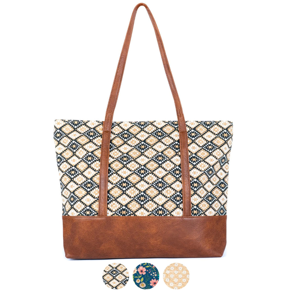 Kork-Einkaufstasche mit Kunstlederriemen BAG-2371