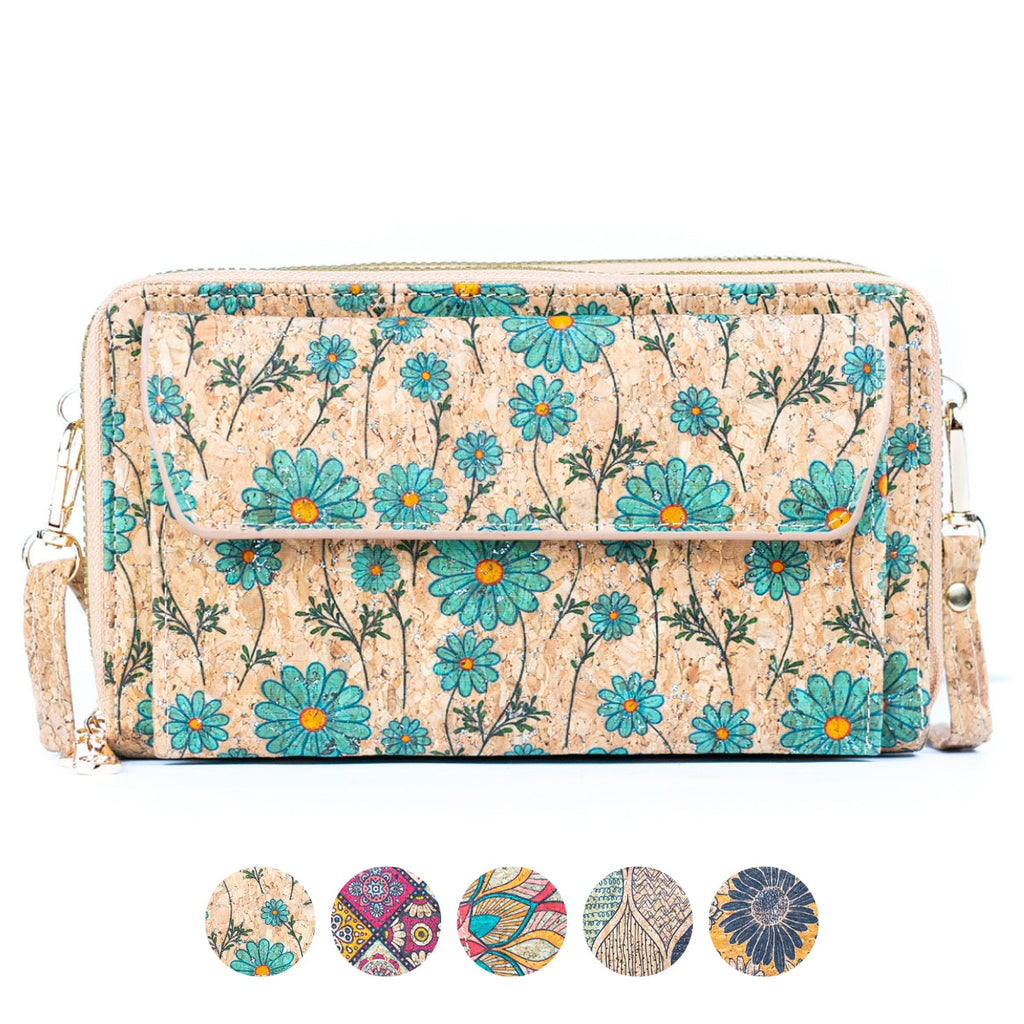 Kork-Handytasche quer für Damen BAG-2347