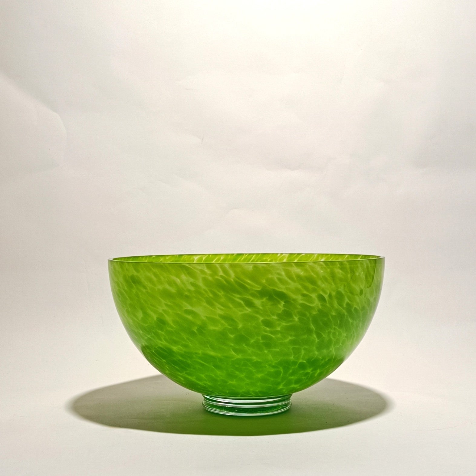 Taça decorativa verde