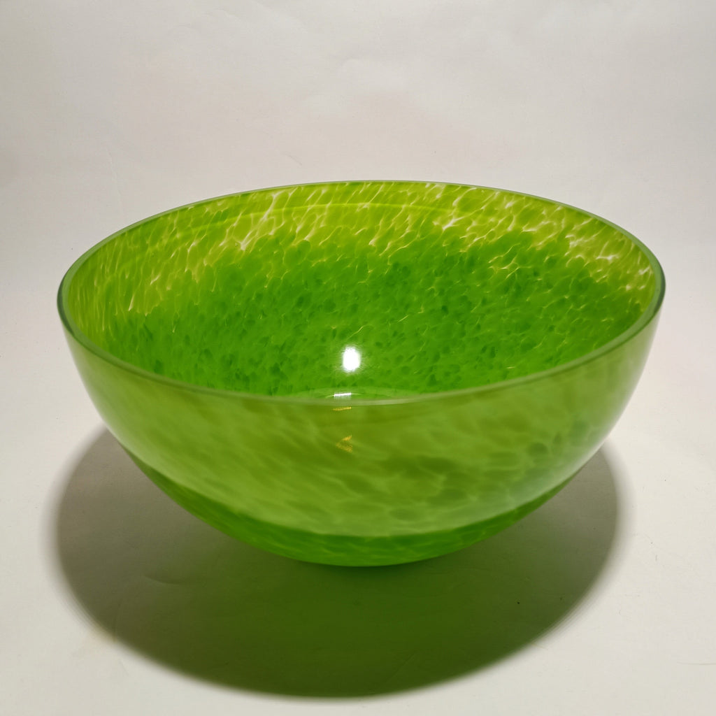 Taça decorativa verde