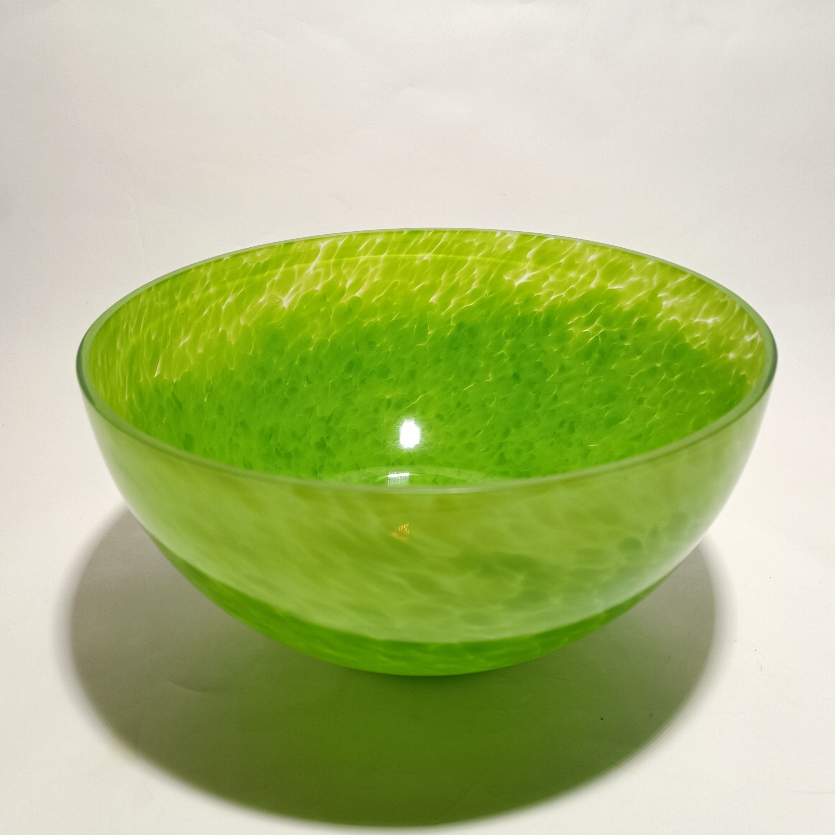 Taça decorativa verde