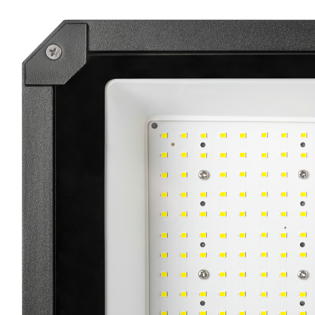 Holofote LED 100W 150 lm/W IP65 Lumileds 2835 Regulável 1-10V 100.000H [1916-100W-90-DIM-CW]