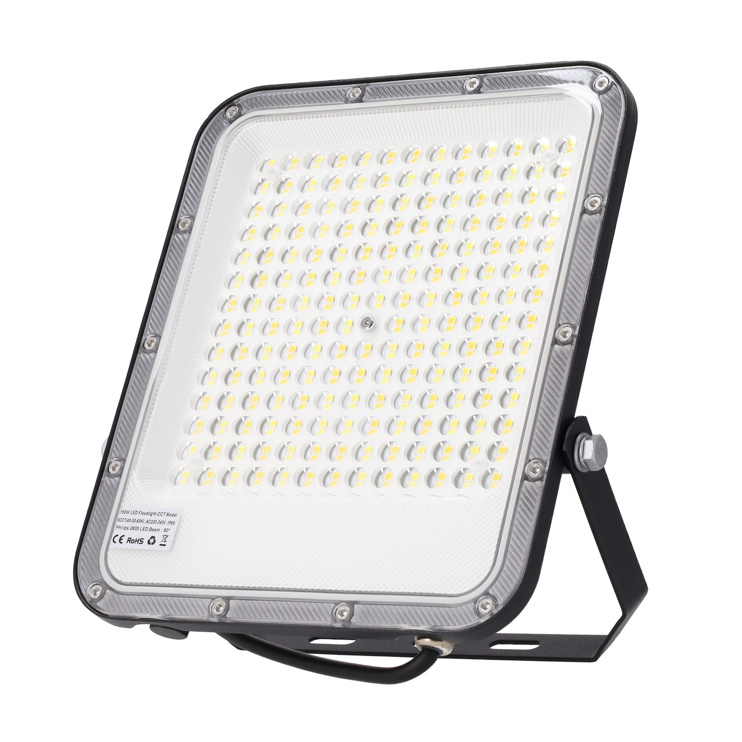 LED Strahler 150W 110Lm/W 90º 220-240VAC IP65 CCT (Farbtemperatur einstellbar) 4000/5000/6500ºK