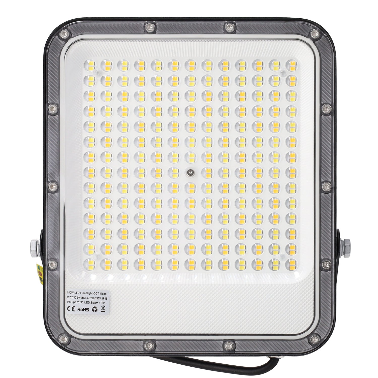 LED Strahler 150W 110Lm/W 90º 220-240VAC IP65 CCT (Farbtemperatur einstellbar) 4000/5000/6500ºK