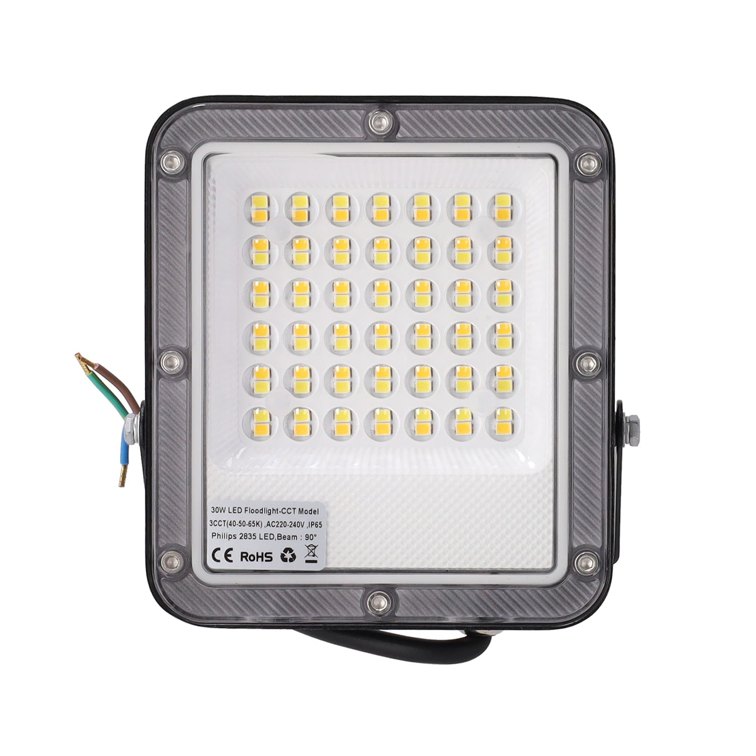 Proyector LED Spot 30W 110Lm/W 90º 220-240VAC IP65 CCT (Tono de Luz Regulable) 4000/5000/6500ºK
