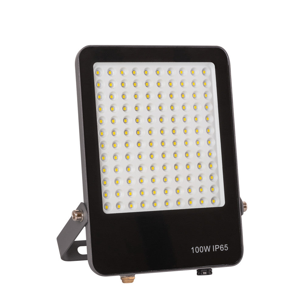 LED-Flutlichtstrahler für Außenbereich 100W 11000Lm IP65 6000ºK 120º [1916-FL-EC-100W-CW]