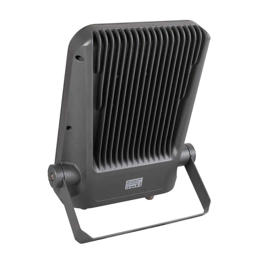 Holofote LED 100W 18000Lm 90º 5000ºK IP65 Transformador Moso 100.000H [1916-FL-J-100W-CW]