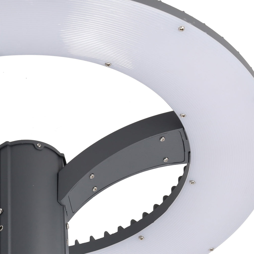 Luminária LED de rua 60W Philips Luxeon SMD 3030 160 lm/W, driver Inventronics, IP65, 120°, 5000K