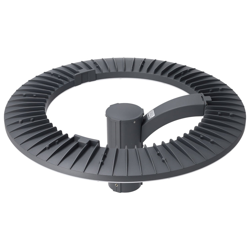 Luminária LED de rua 60W Philips Luxeon SMD 3030 160 lm/W, driver Inventronics, IP65, 120°, 5000K