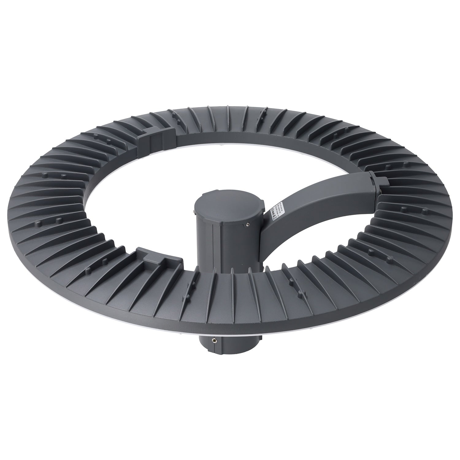 Luminária LED de rua 60W Philips Luxeon SMD 3030 160 lm/W, driver Inventronics, IP65, 120°, 5000K
