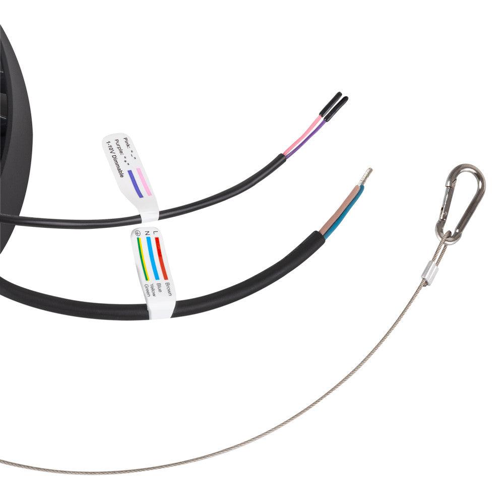 Luminaria LED High Bay 100W 200Lm/W Philips SMD2835 Driver Lifud Regulable 1-10V 6.000ºK IP65