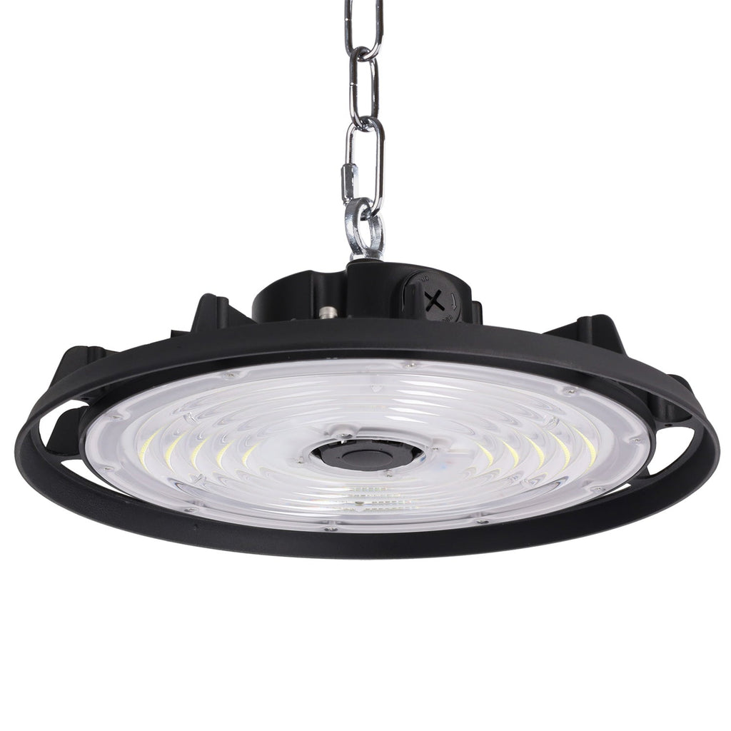 Luminária LED High Bay 200W 200Lm/W Philips SMD2835 Driver Lifud Dimerizável 1-10V 6.000ºK IP65