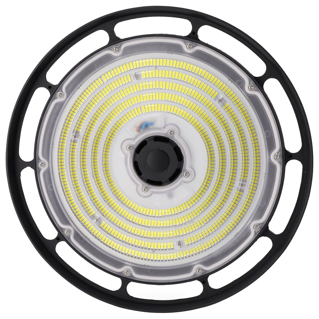 Luminária LED High Bay 200W 200Lm/W Philips SMD2835 Driver Lifud Dimerizável 1-10V 6.000ºK IP65