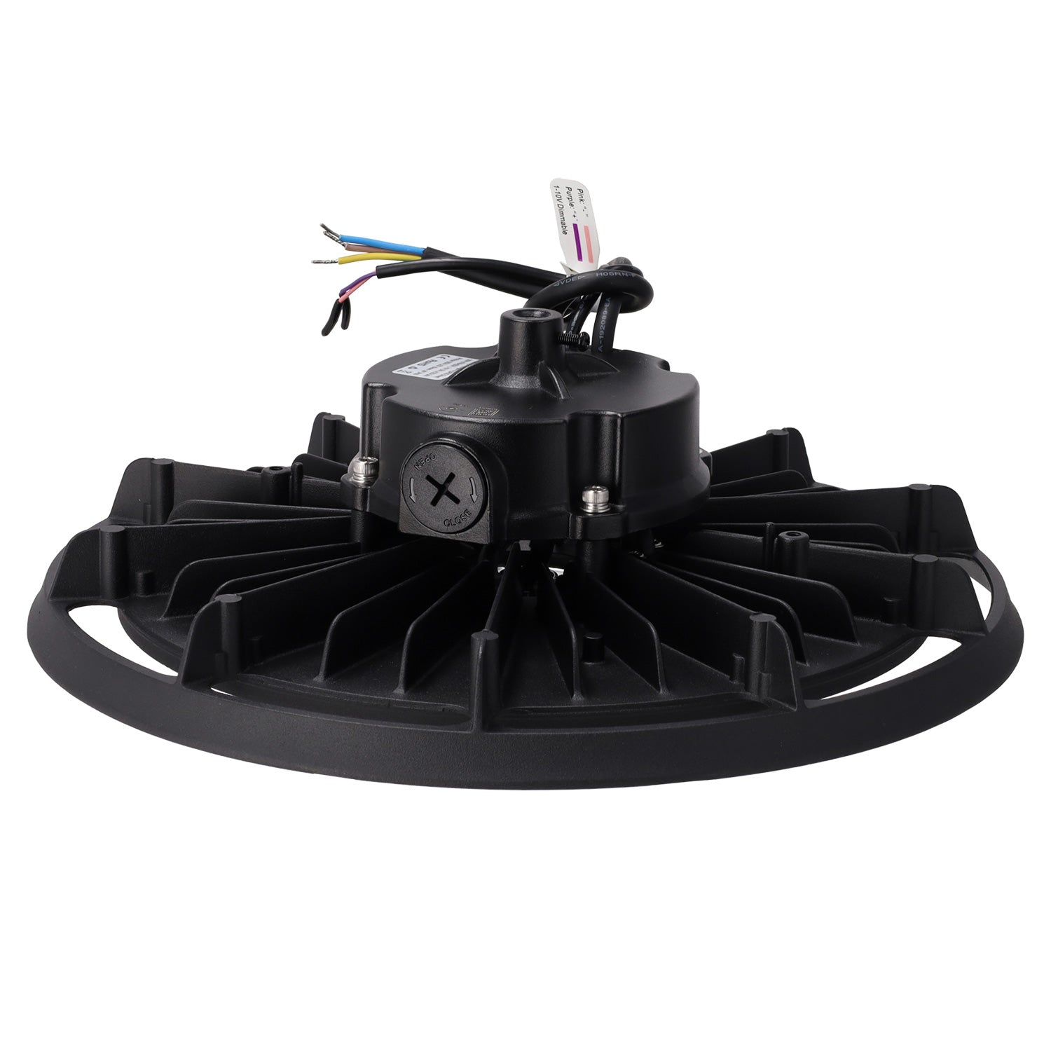 Luminária LED High Bay 200W 200Lm/W Philips SMD2835 Driver Lifud Dimerizável 1-10V 6.000ºK IP65
