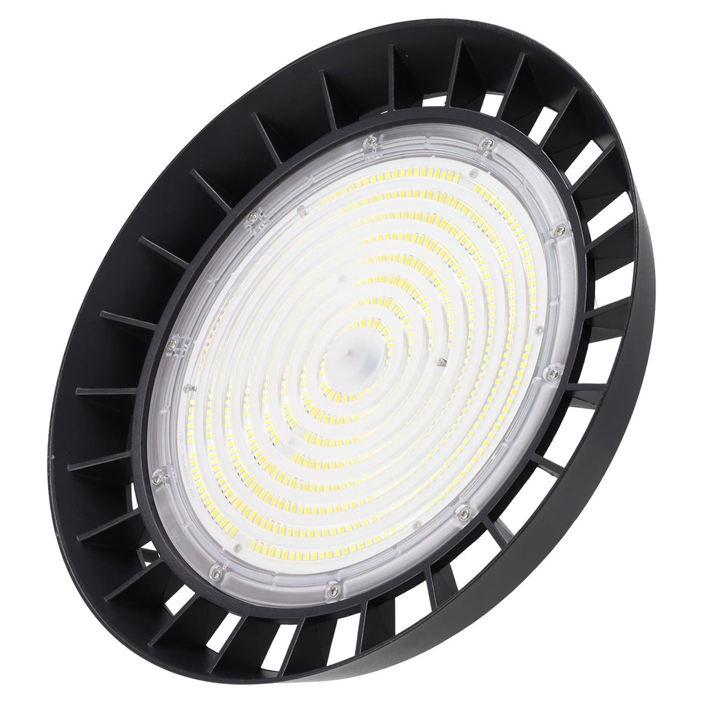 Luminaria LED High Bay 200W (120W-160W-200W) 180lm/W Dimerizable, Driver Lifud 1-10V, Chip Philips, Temperatura de Color de 90º