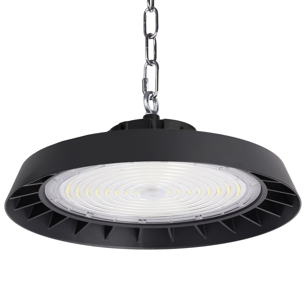 Luminaria LED High Bay 200W (120W-160W-200W) 180lm/W Dimerizable, Driver Lifud 1-10V, Chip Philips, Temperatura de Color de 90º
