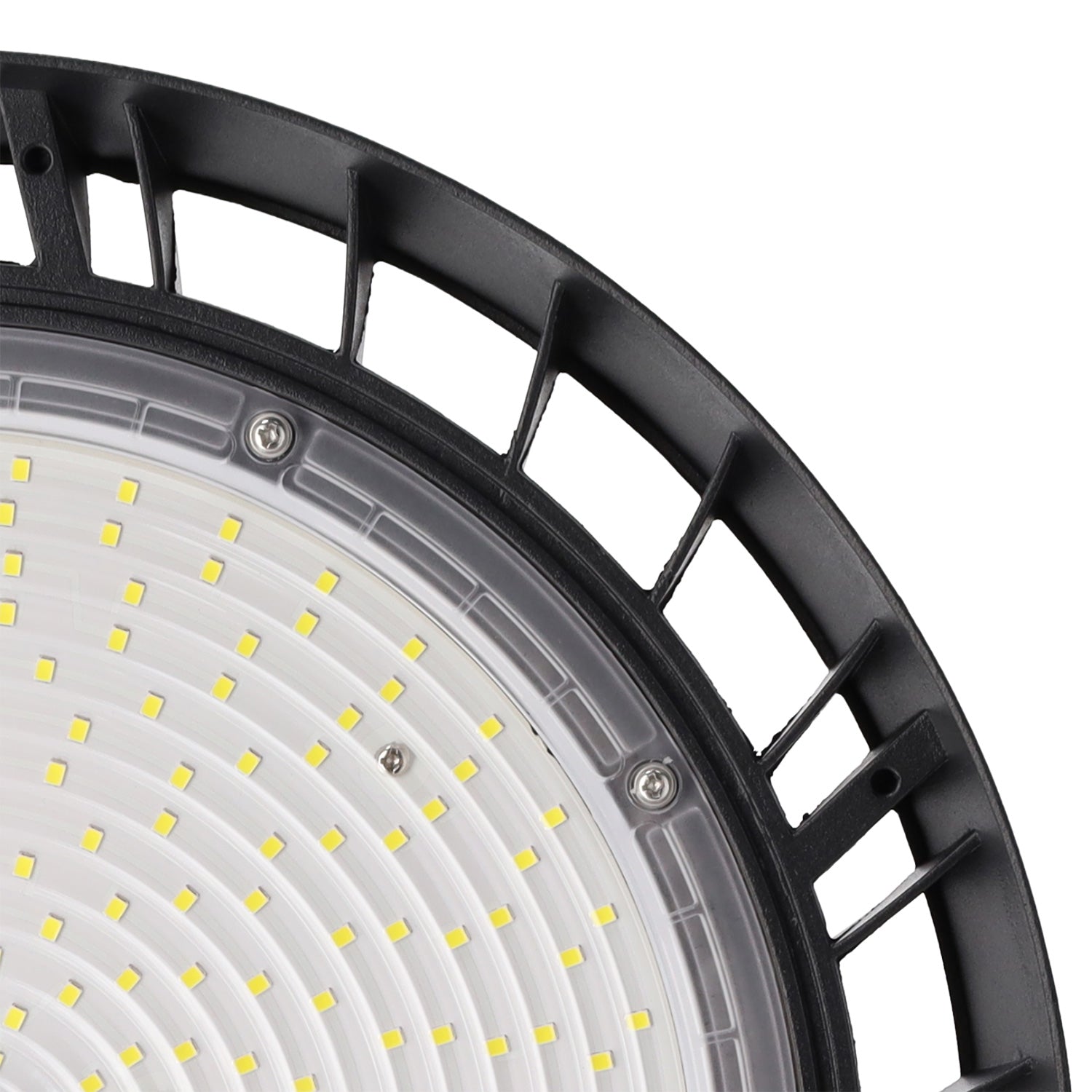 Luminaria LED High Bay 200W (120W-160W-200W) 180lm/W Dimerizable, Driver Lifud 1-10V, Chip Philips, Temperatura de Color de 90º