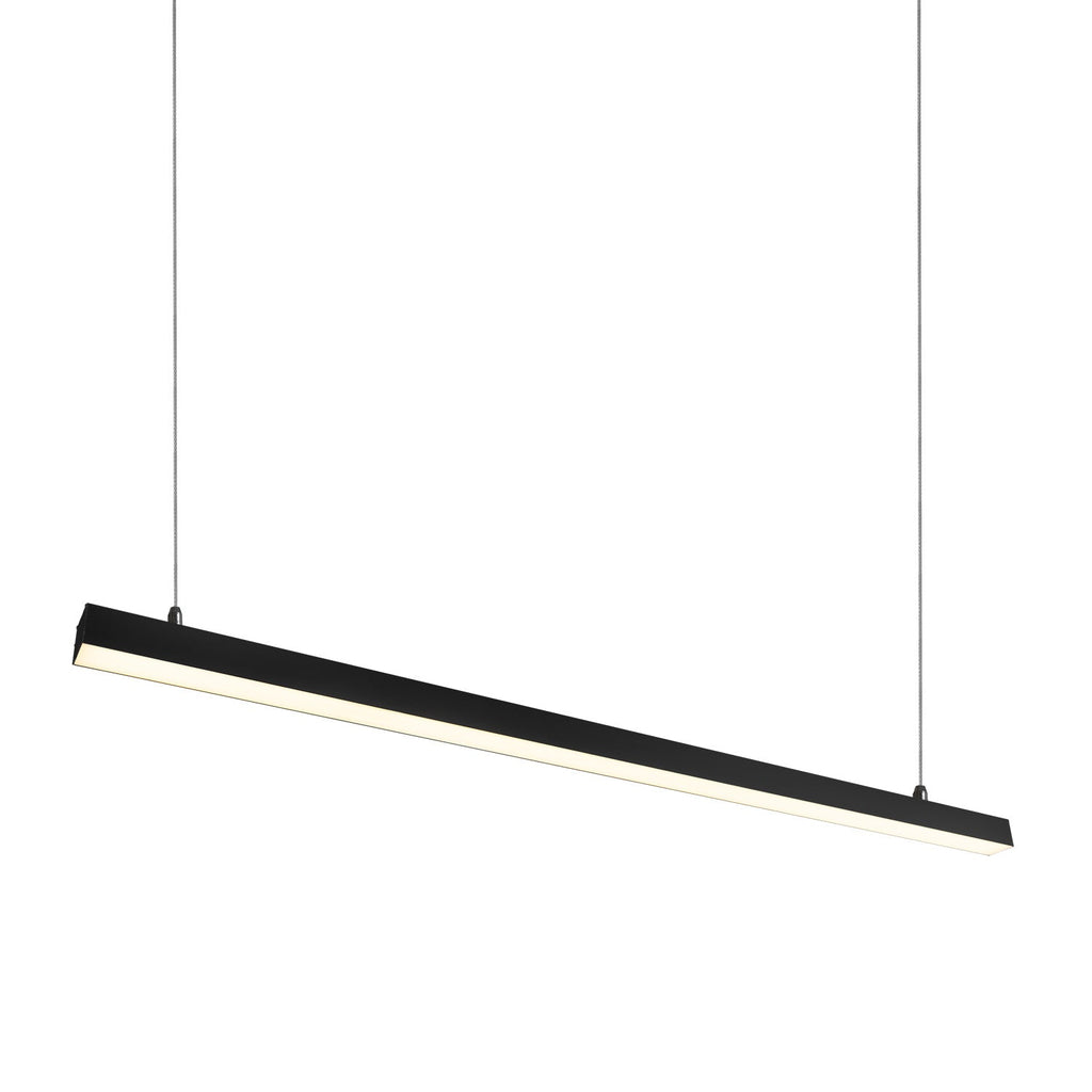 Philips 2835 150 cm CCT Luminária linear LED (tom de luz regulável) 50W 7500Lm IP40 acabamento preto