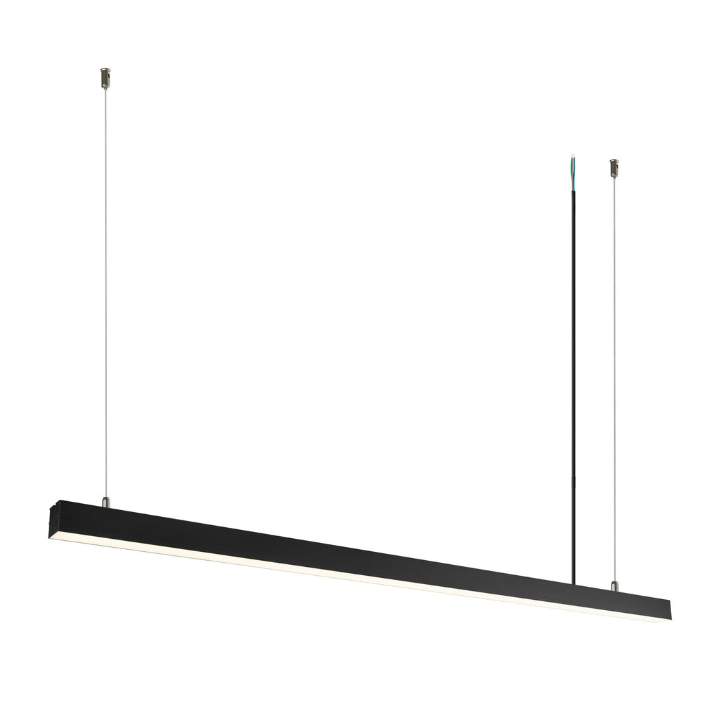 Philips 2835 150 cm CCT Luminária linear LED (tom de luz regulável) 50W 7500Lm IP40 acabamento preto