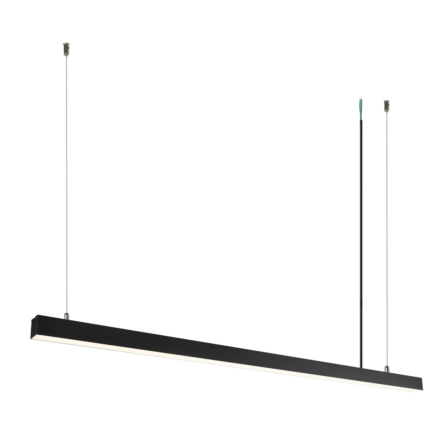 Luminária Linear LED Philips 2835 150 cm 50 W 4000ºK IP40 Acabamento Preto [1916-NSLNL1500MM-PW]