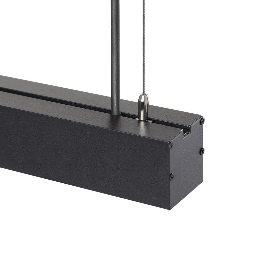 Luminária Linear LED Philips 2835 60Cm 20W 2700ºK IP40 Acabamento Preto [1916-NSLNL600MM-P-WW]