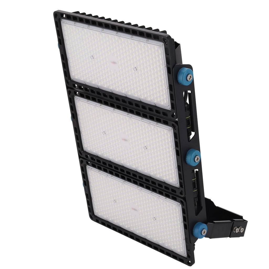 Modularer Flutlichtstrahler für Stadien 750W-160Lm/W Meanwell LED Philips 0-10V 90º 6000ºK IP65 100.000H