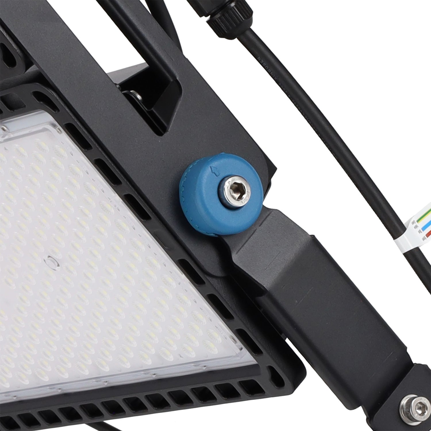 Modularer Flutlichtstrahler für Stadien 750W-160Lm/W Meanwell LED Philips 0-10V 90º 6000ºK IP65 100.000H