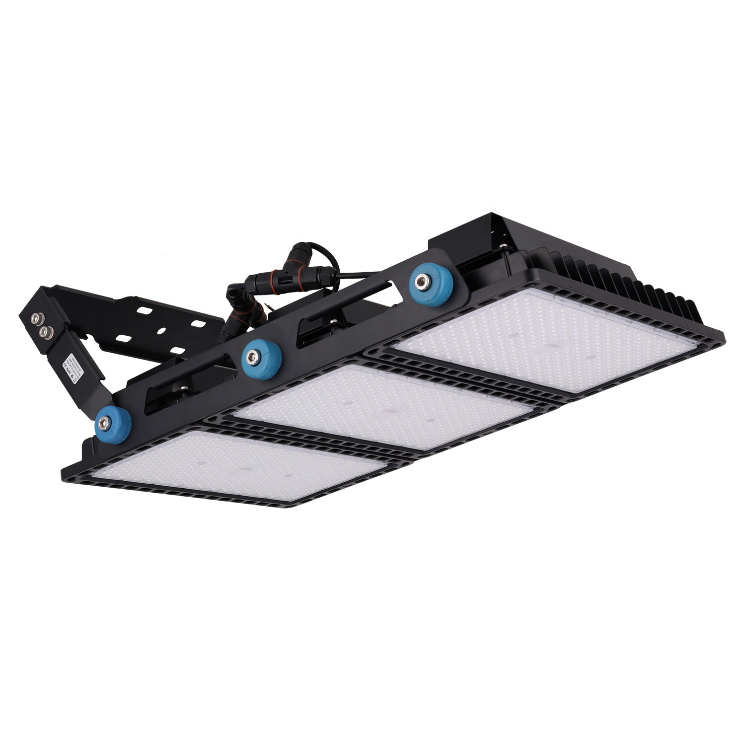 Modularer Flutlichtstrahler für Stadien 750W-160Lm/W Meanwell LED Philips 0-10V 90º 6000ºK IP65 100.000H