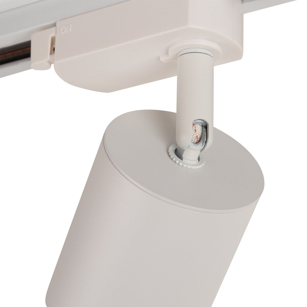 Foco Monofásico de Trilha 10W COB Ajustável Flicker Free Branco 4000ºK [1916-TL-10W-MW]