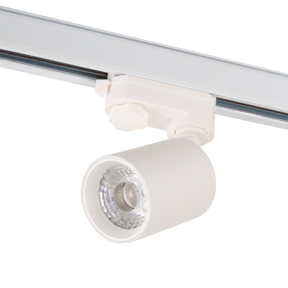Foco Trifásico Trifásico 10W COB Ajustável Flicker Free Branco 4000ºK [1916-TL-10W-TW]