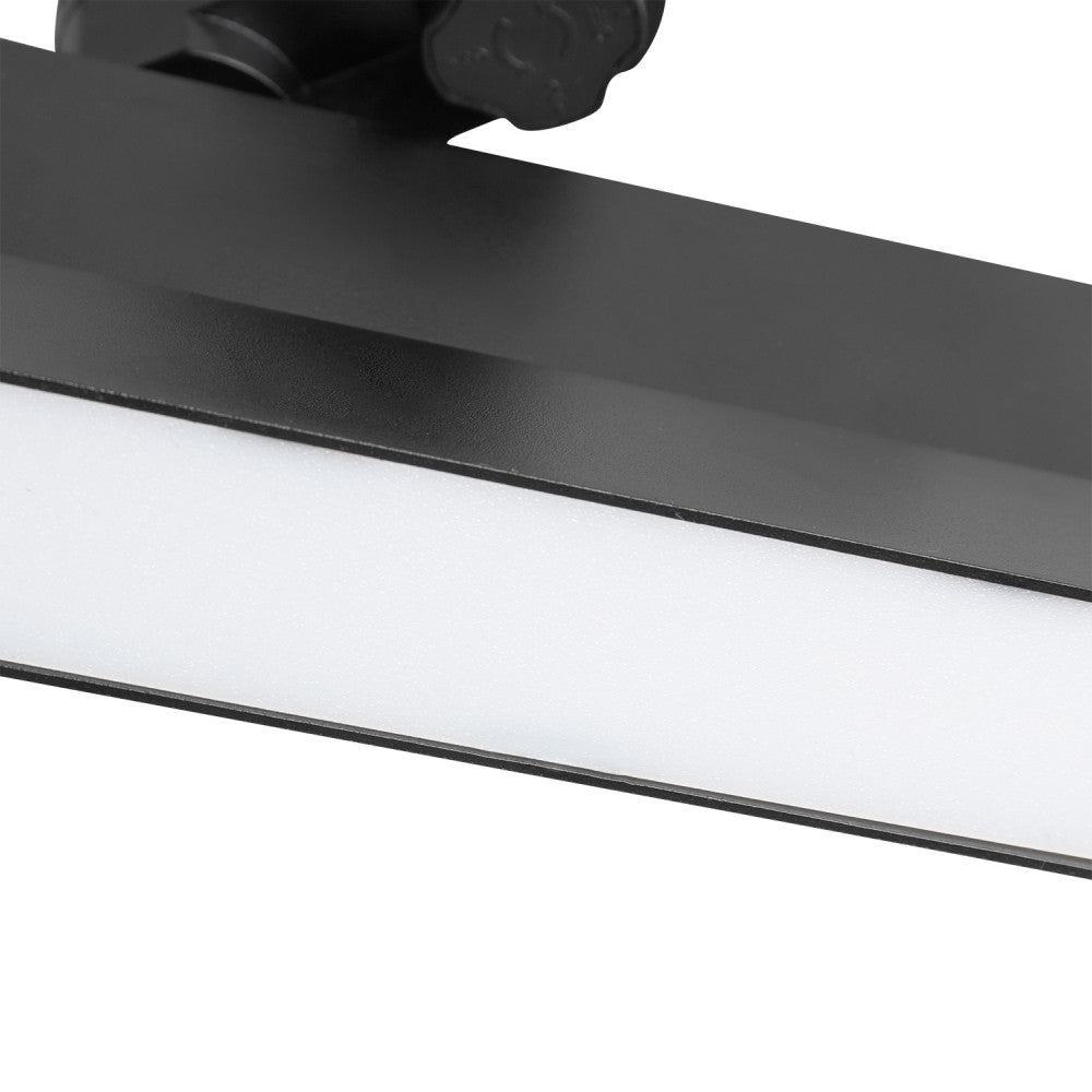 Luminária de trilho linear LED trifásica Epistar 5054 24W 2400Lm CCT (tom de luz regulável) TRIAC [1916-TL-24W-3F-CCT]