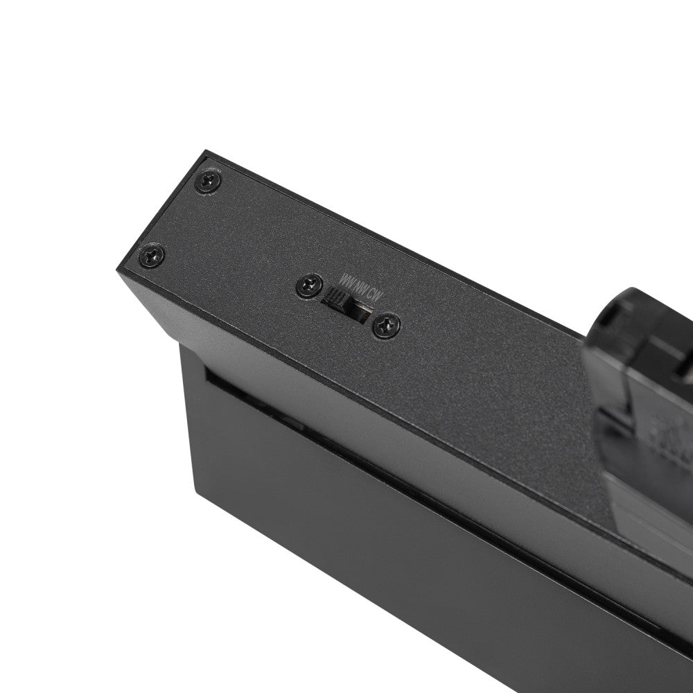 Luminária de trilho linear LED trifásica Epistar 5054 24W 2400Lm CCT (tom de luz regulável) TRIAC [1916-TL-24W-3F-CCT]