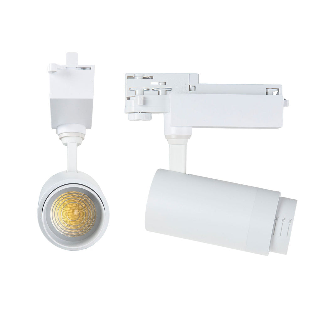 Foco LED Multiángulo 30W 2700Lm CRI38 3CCT Trifásico 40.000H [1916-TRL30W-W]