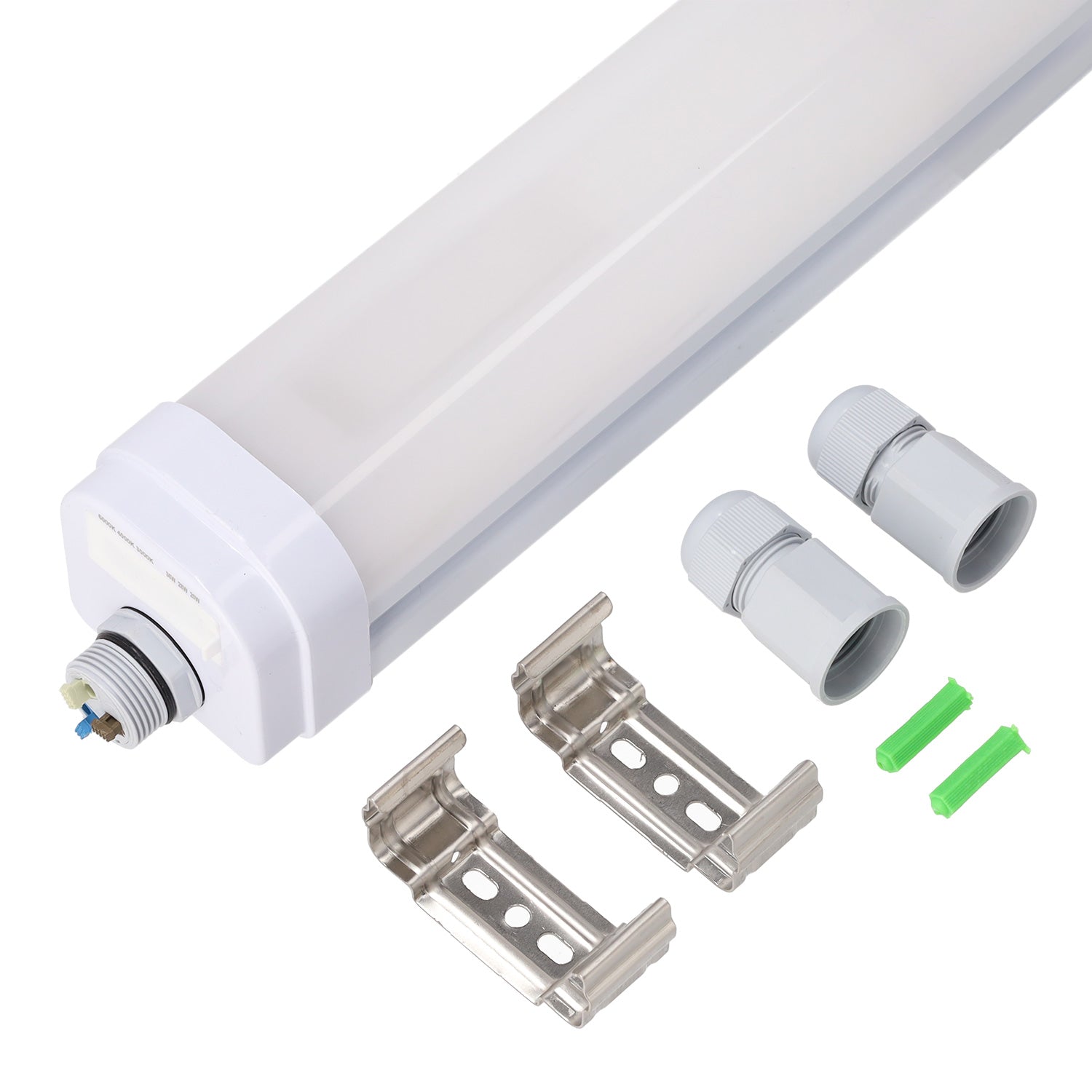 Philips IP66 Linkable Luminária LED à prova d'água 150Cm Potência ajustável (35/42 / 50W) 160Lm / W CCT Tom de luz ajustável 3/4