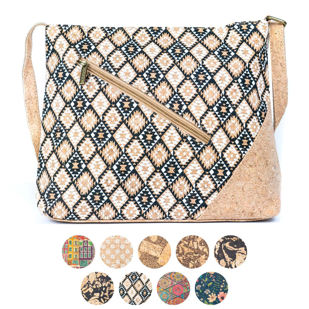 Umhängetasche aus Naturkork für Damen BAG-2339