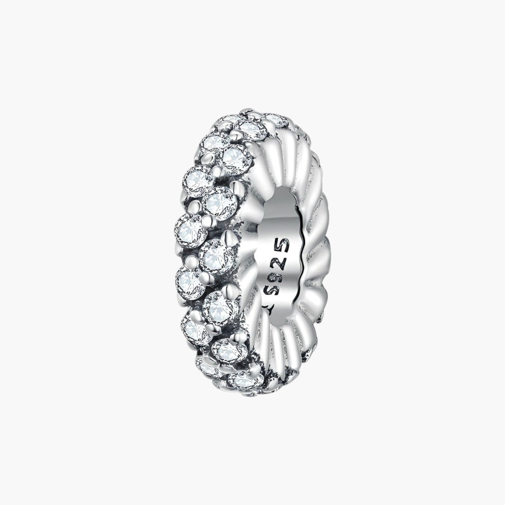 Charm em Prata de Lei 925 com Zircónias
