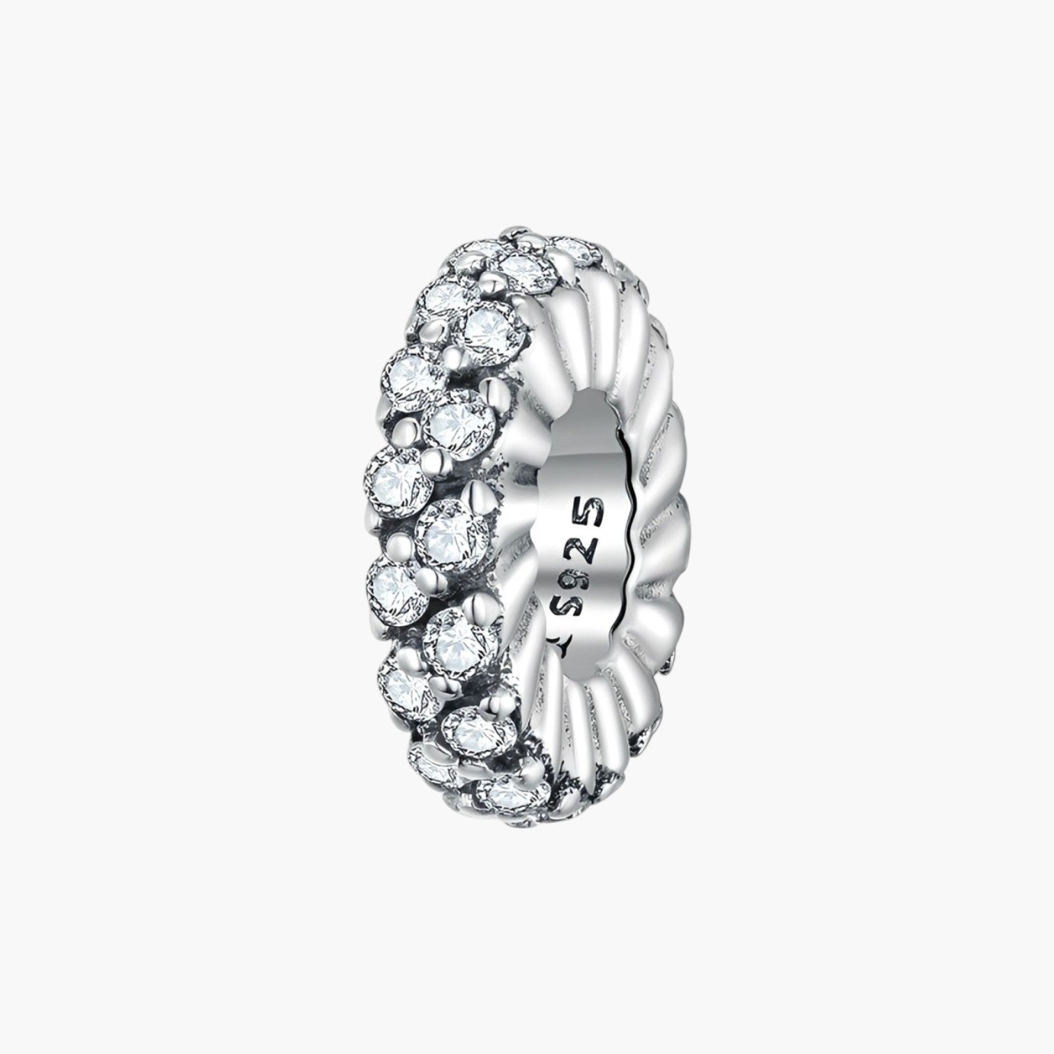 Charm em Prata de Lei 925 com Zircónias