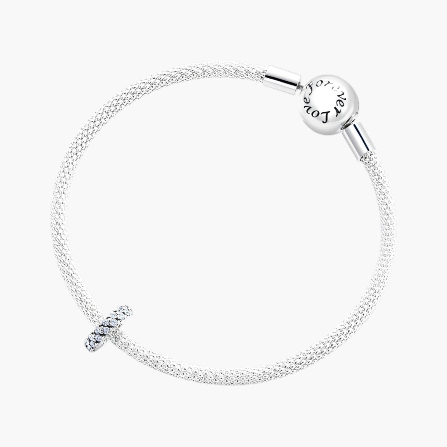 Charm em Prata de Lei 925 com Zircónias